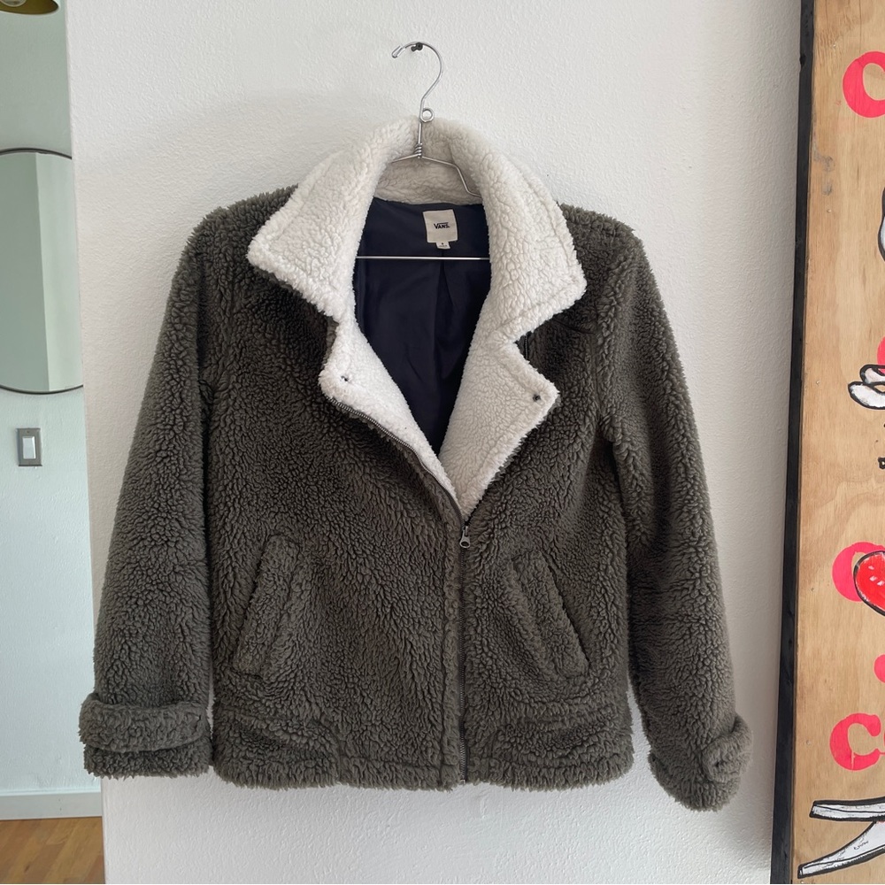 Vans bomber teddy